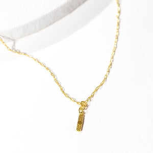 Bandaid Pendant - Gold